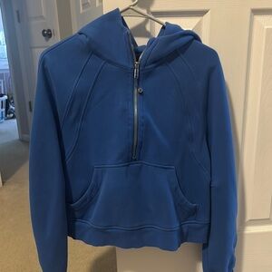 Lululemon Blue Zip-Up Hoodie